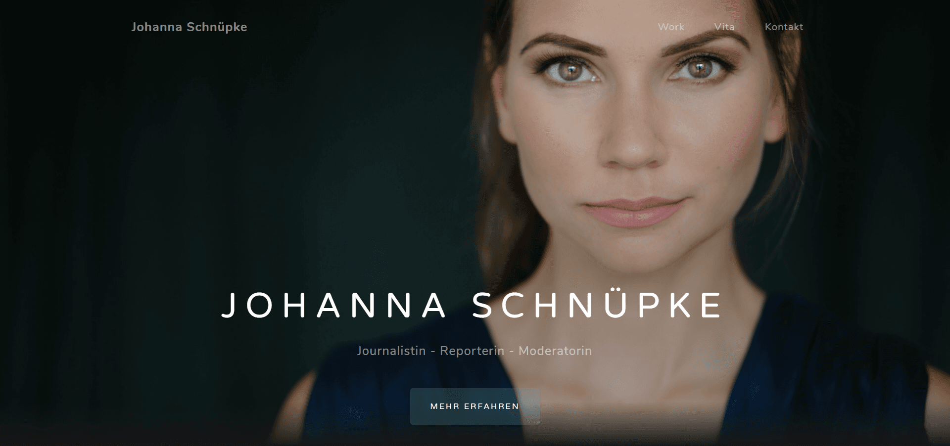 Mockup image of the website